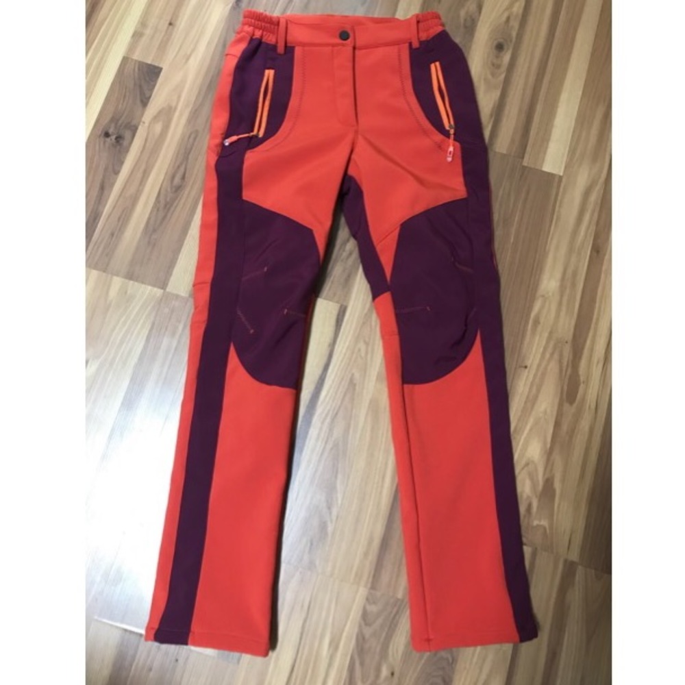 Fleece lined winter hiking pants.2 pair lot. Women